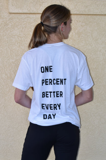 One Percent Better Classic Tee